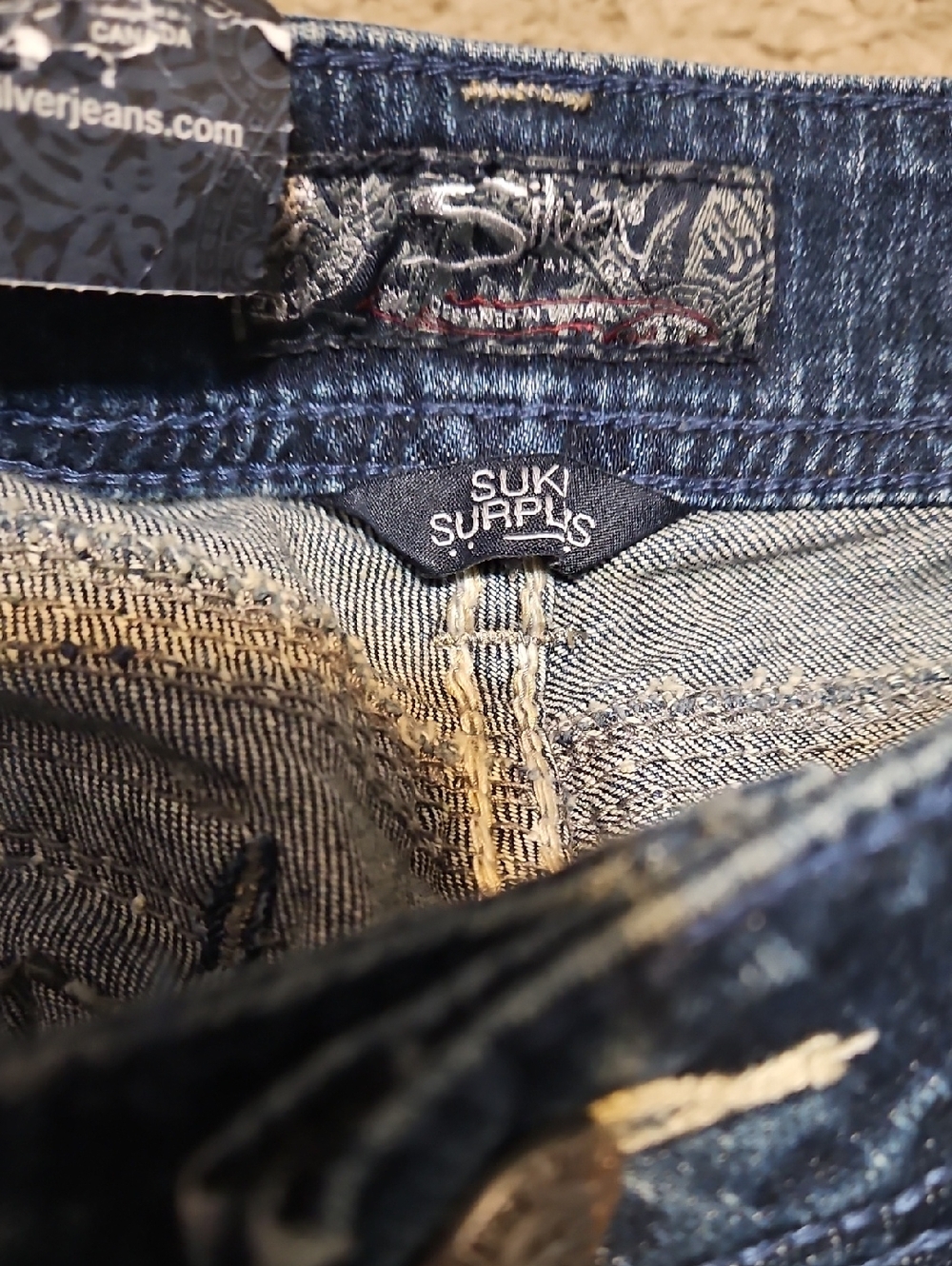 Silver Jean Co. Suki Surplus Mid-Rise Bootcut Jeans-NWOT - Picture 10 of 13